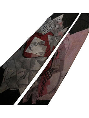 Mid Century 1960s PABLO PICASSO Tie Paris Signed SPECIAL DESIGN MA JOLIE 1923